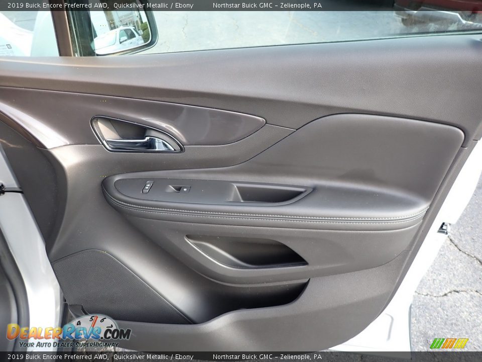 2019 Buick Encore Preferred AWD Quicksilver Metallic / Ebony Photo #7
