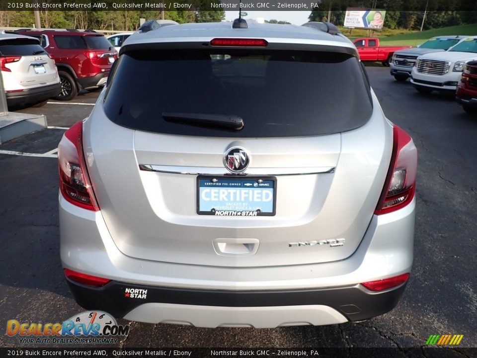2019 Buick Encore Preferred AWD Quicksilver Metallic / Ebony Photo #10