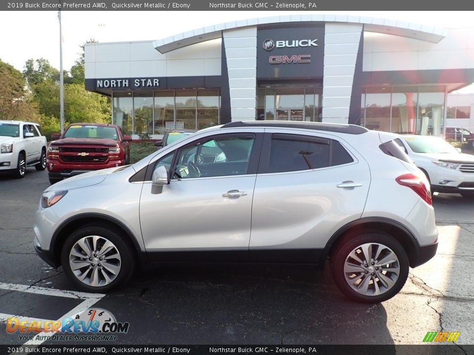 2019 Buick Encore Preferred AWD Quicksilver Metallic / Ebony Photo #13