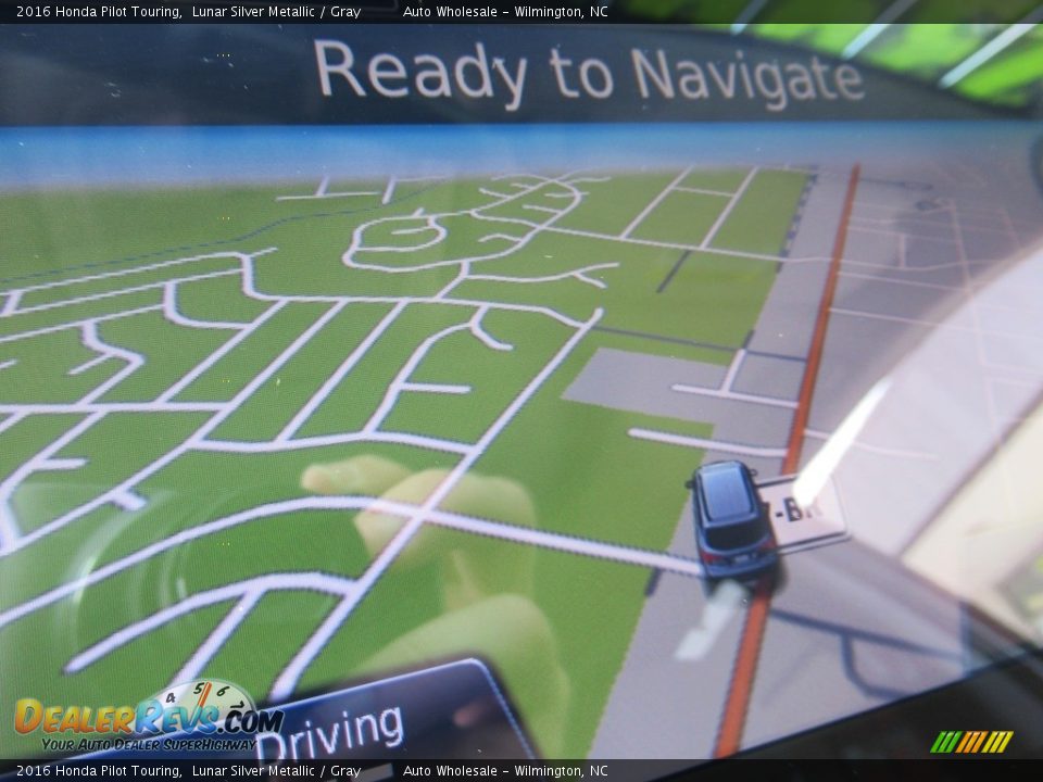 2016 Honda Pilot Touring Lunar Silver Metallic / Gray Photo #16