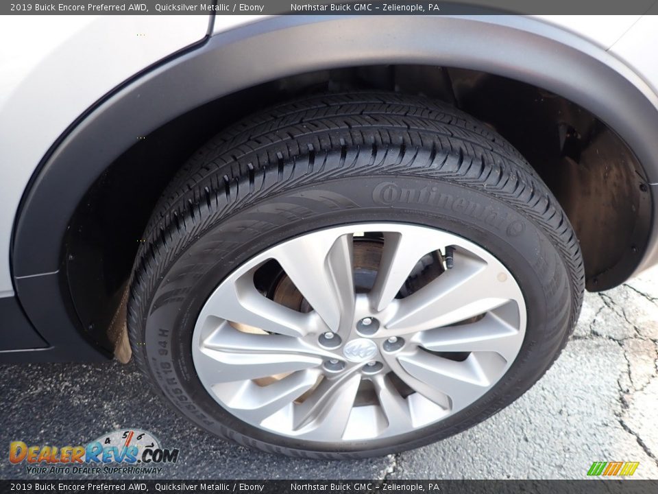 2019 Buick Encore Preferred AWD Quicksilver Metallic / Ebony Photo #14