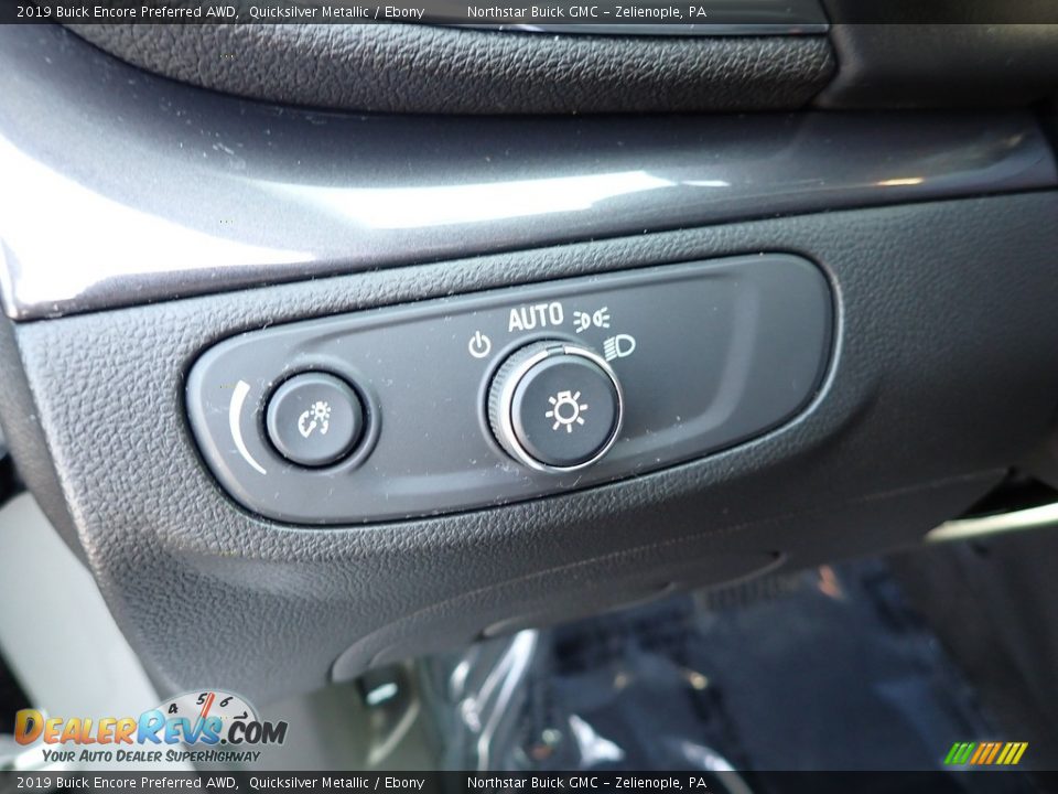 2019 Buick Encore Preferred AWD Quicksilver Metallic / Ebony Photo #17