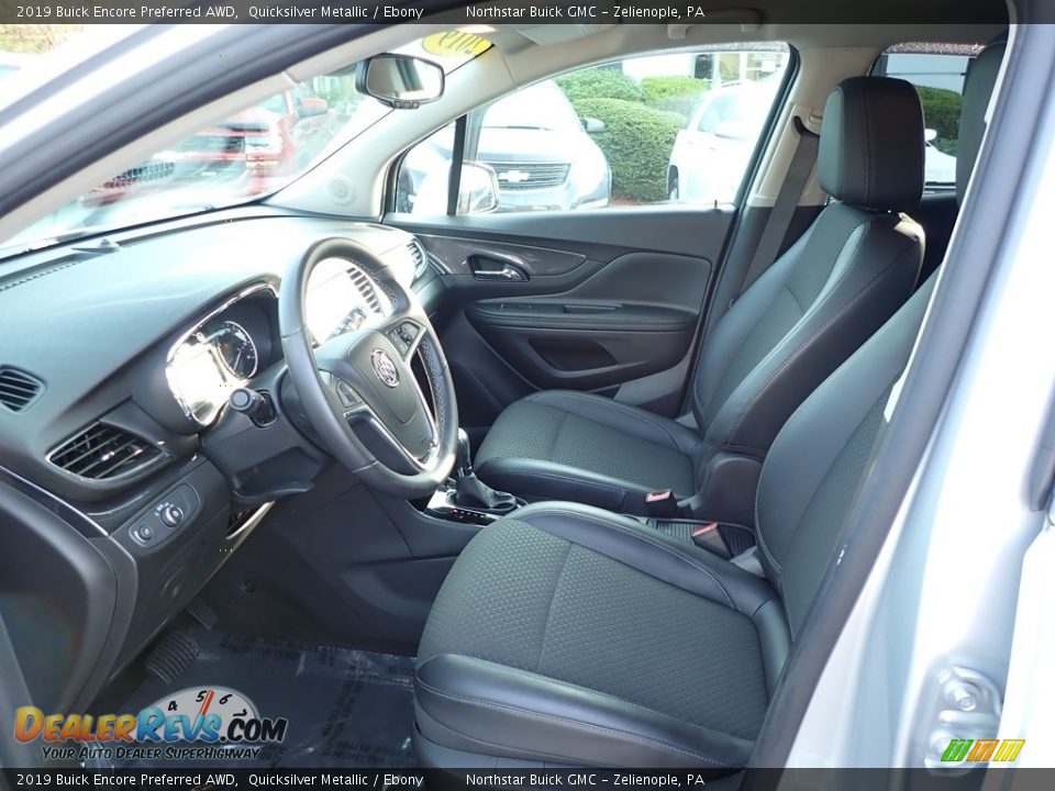 2019 Buick Encore Preferred AWD Quicksilver Metallic / Ebony Photo #18