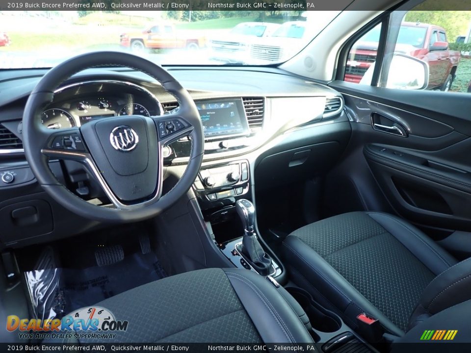 2019 Buick Encore Preferred AWD Quicksilver Metallic / Ebony Photo #20