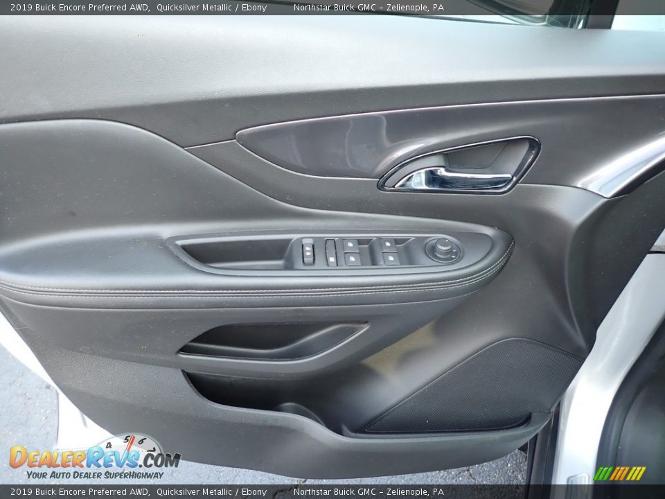 2019 Buick Encore Preferred AWD Quicksilver Metallic / Ebony Photo #22