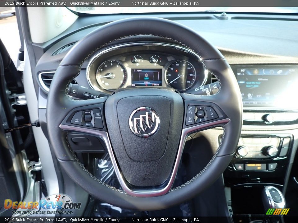 2019 Buick Encore Preferred AWD Quicksilver Metallic / Ebony Photo #23
