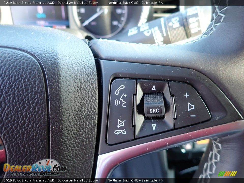 2019 Buick Encore Preferred AWD Quicksilver Metallic / Ebony Photo #25