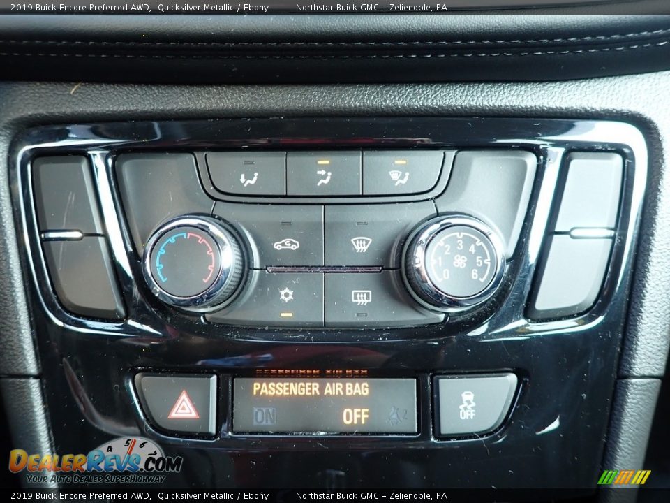 2019 Buick Encore Preferred AWD Quicksilver Metallic / Ebony Photo #28