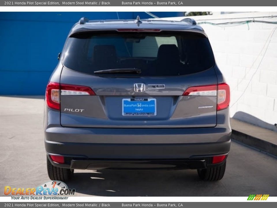 2021 Honda Pilot Special Edition Modern Steel Metallic / Black Photo #5