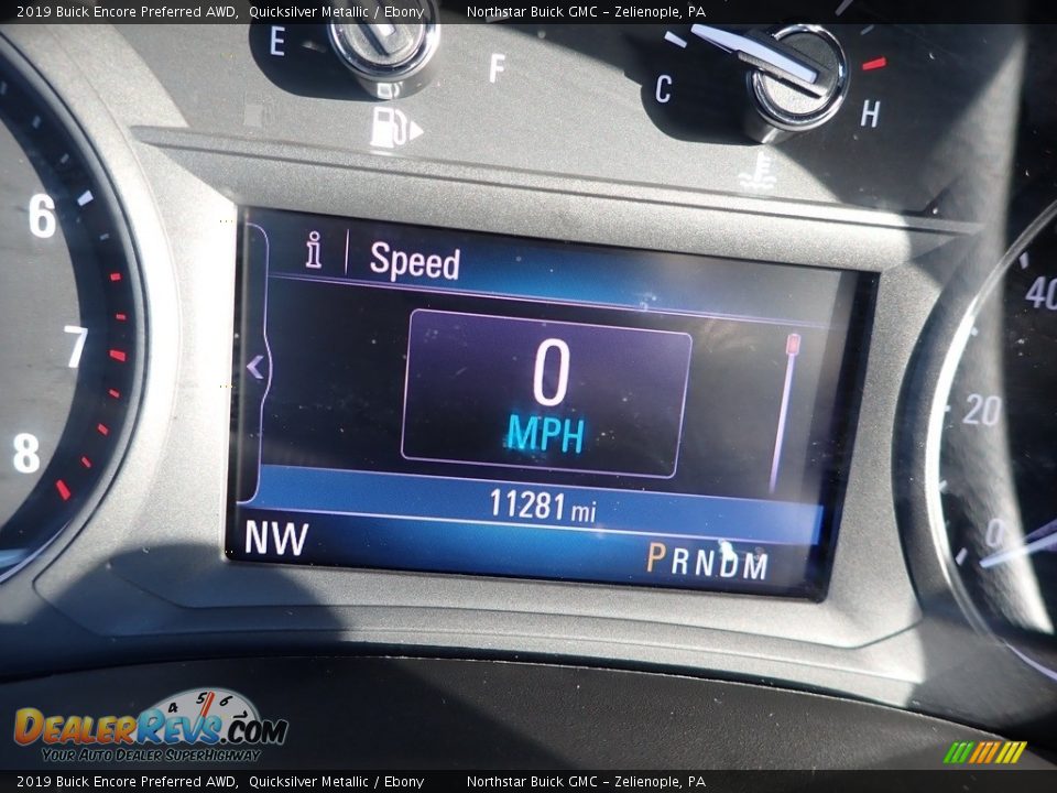 2019 Buick Encore Preferred AWD Quicksilver Metallic / Ebony Photo #30