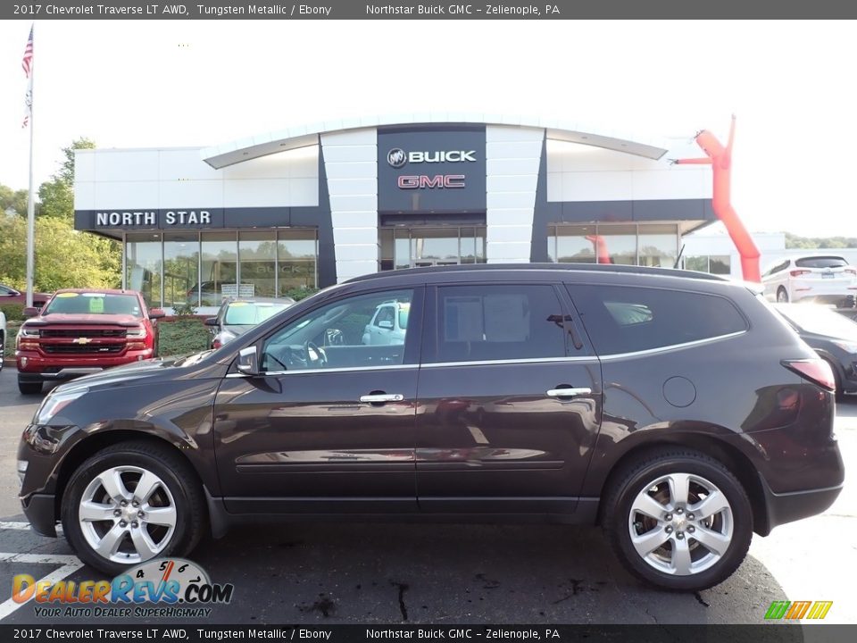 2017 Chevrolet Traverse LT AWD Tungsten Metallic / Ebony Photo #1