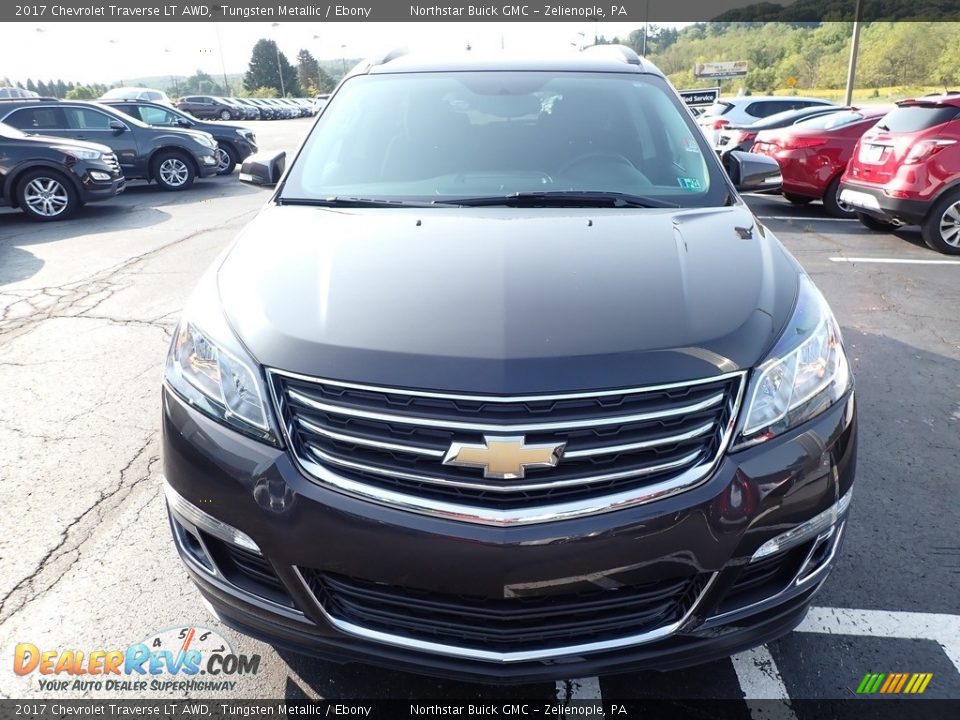 2017 Chevrolet Traverse LT AWD Tungsten Metallic / Ebony Photo #3