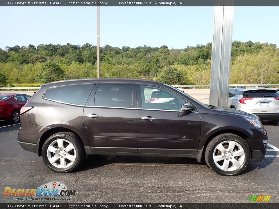 2017 Chevrolet Traverse LT AWD Tungsten Metallic / Ebony Photo #5