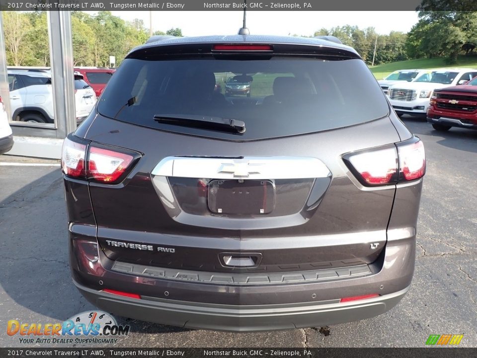 2017 Chevrolet Traverse LT AWD Tungsten Metallic / Ebony Photo #10