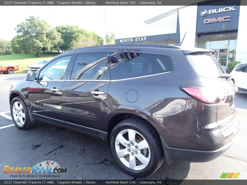 2017 Chevrolet Traverse LT AWD Tungsten Metallic / Ebony Photo #12