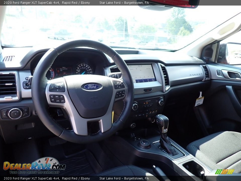 2020 Ford Ranger XLT SuperCab 4x4 Rapid Red / Ebony Photo #12