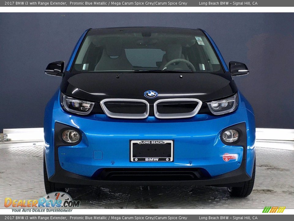2017 BMW i3 with Range Extender Protonic Blue Metallic / Mega Carum Spice Grey/Carum Spice Grey Photo #2