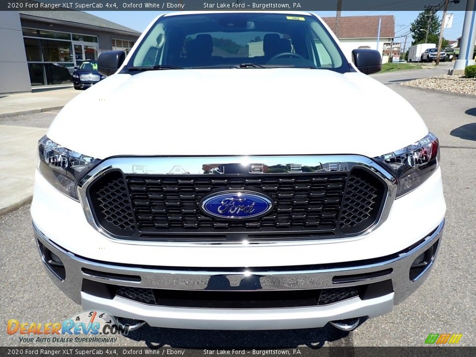 2020 Ford Ranger XLT SuperCab 4x4 Oxford White / Ebony Photo #8