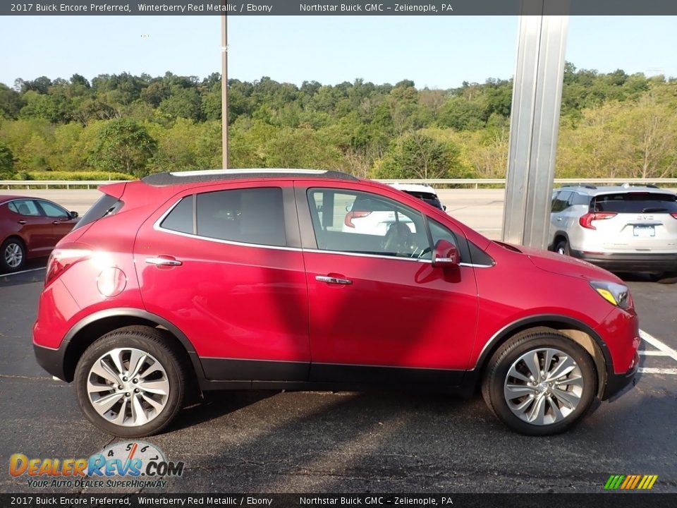 2017 Buick Encore Preferred Winterberry Red Metallic / Ebony Photo #5