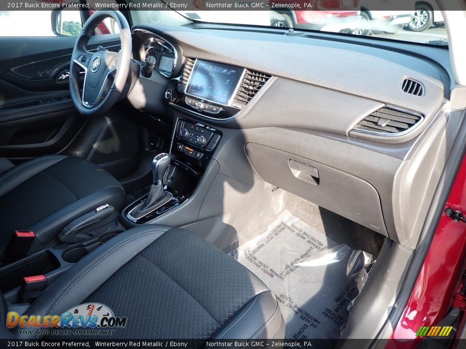2017 Buick Encore Preferred Winterberry Red Metallic / Ebony Photo #6