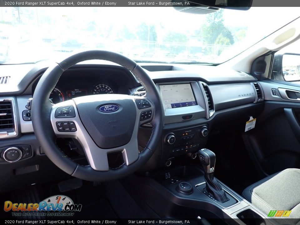 2020 Ford Ranger XLT SuperCab 4x4 Oxford White / Ebony Photo #11