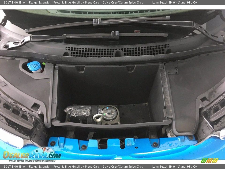 2017 BMW i3 with Range Extender Protonic Blue Metallic / Mega Carum Spice Grey/Carum Spice Grey Photo #9