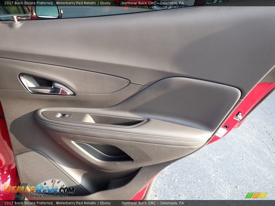 2017 Buick Encore Preferred Winterberry Red Metallic / Ebony Photo #8
