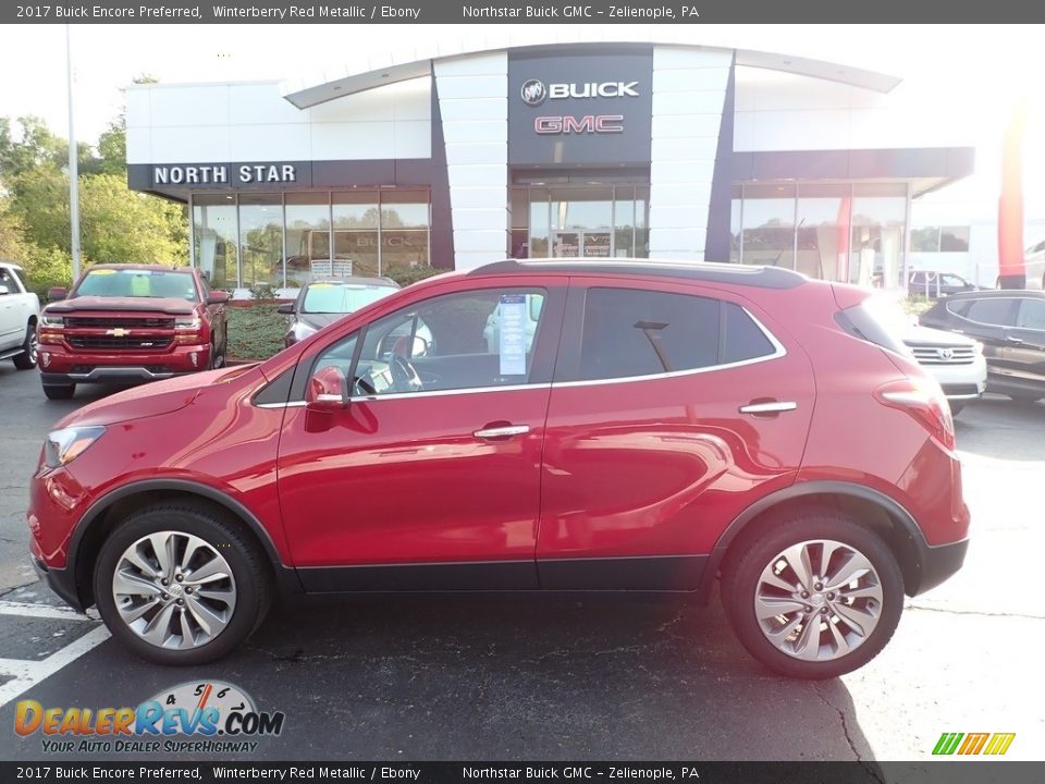 2017 Buick Encore Preferred Winterberry Red Metallic / Ebony Photo #13