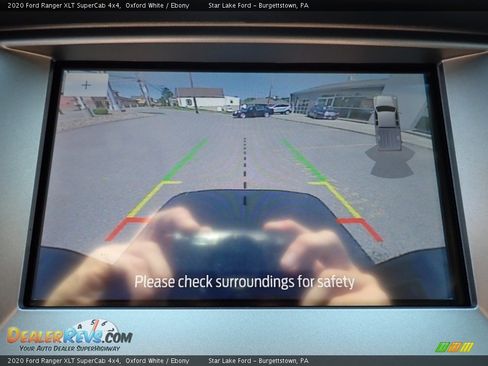 2020 Ford Ranger XLT SuperCab 4x4 Oxford White / Ebony Photo #18