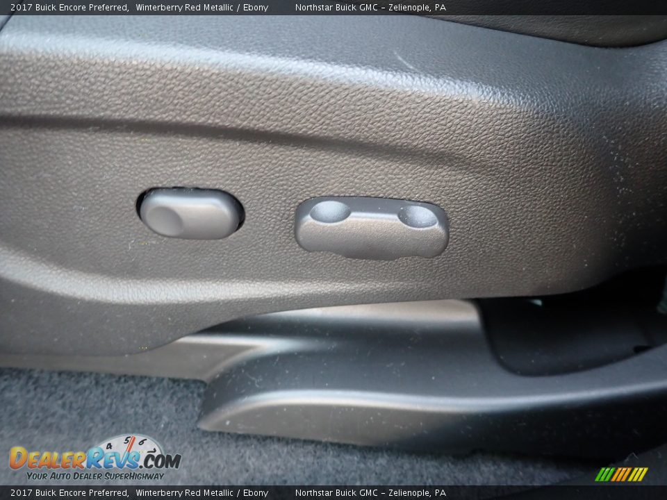 2017 Buick Encore Preferred Winterberry Red Metallic / Ebony Photo #16