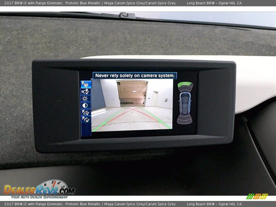 2017 BMW i3 with Range Extender Protonic Blue Metallic / Mega Carum Spice Grey/Carum Spice Grey Photo #17