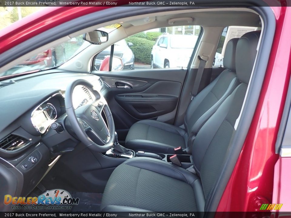 2017 Buick Encore Preferred Winterberry Red Metallic / Ebony Photo #17