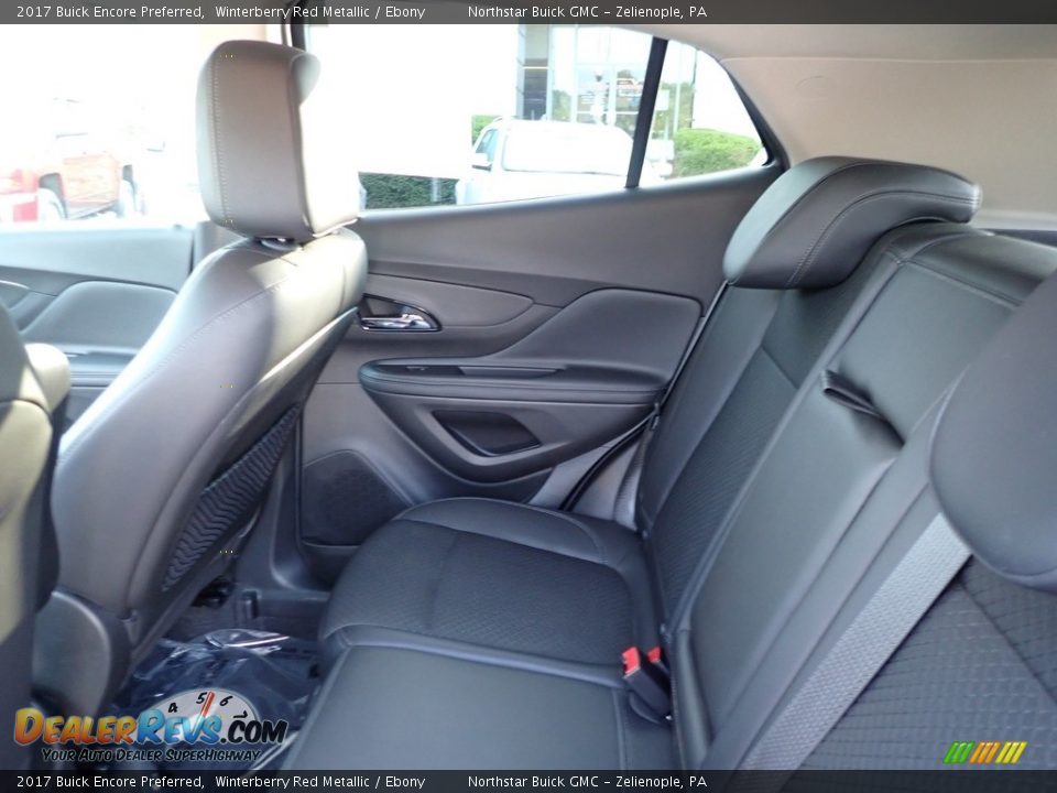 2017 Buick Encore Preferred Winterberry Red Metallic / Ebony Photo #18