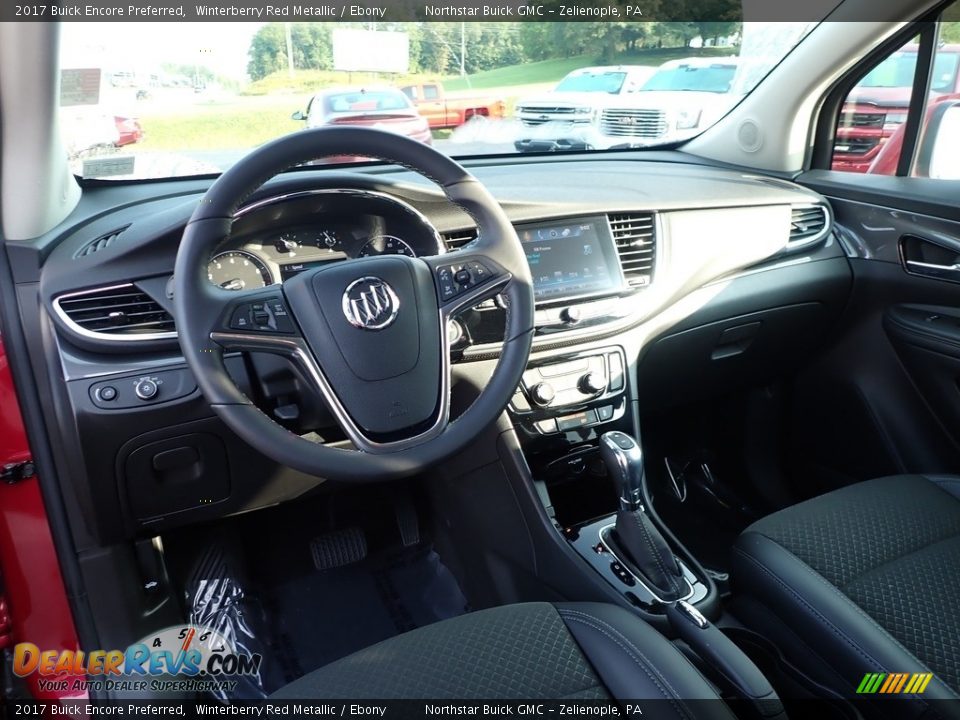 2017 Buick Encore Preferred Winterberry Red Metallic / Ebony Photo #19