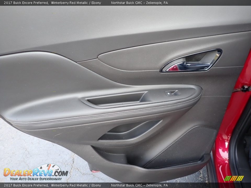 2017 Buick Encore Preferred Winterberry Red Metallic / Ebony Photo #20