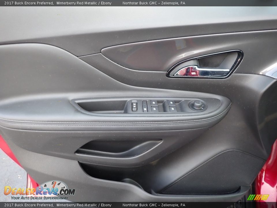 2017 Buick Encore Preferred Winterberry Red Metallic / Ebony Photo #21