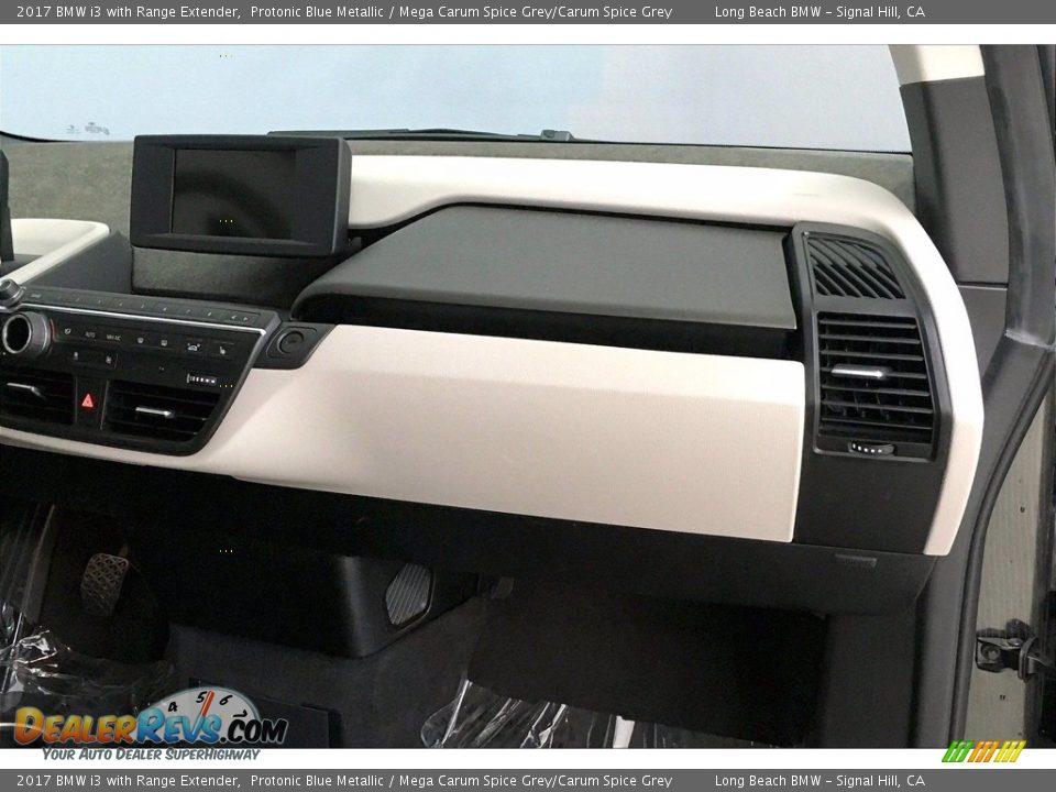 2017 BMW i3 with Range Extender Protonic Blue Metallic / Mega Carum Spice Grey/Carum Spice Grey Photo #22