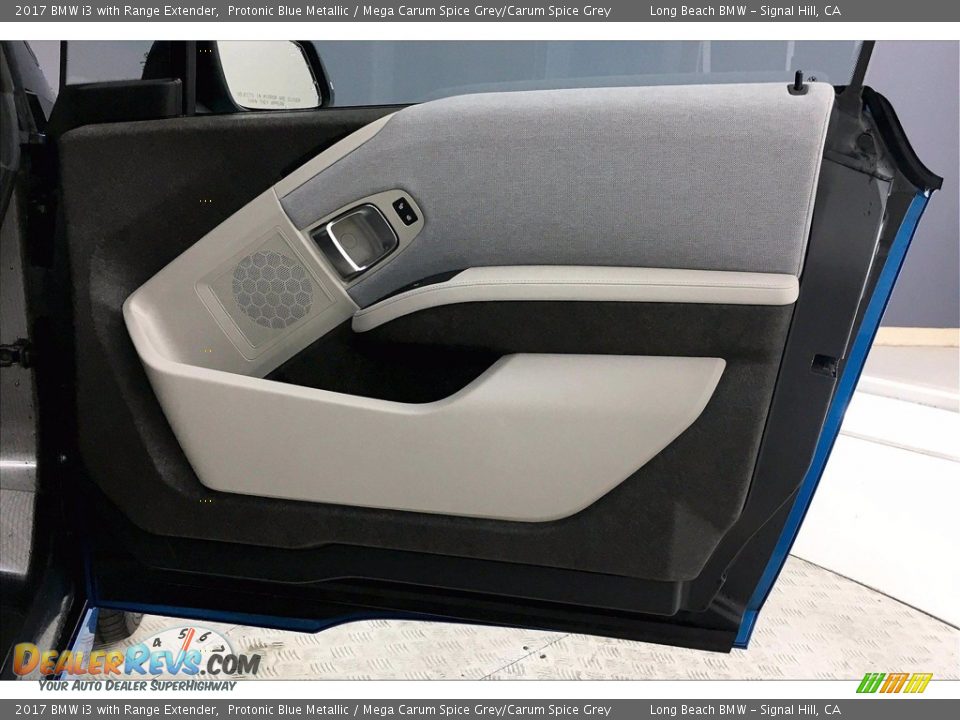 2017 BMW i3 with Range Extender Protonic Blue Metallic / Mega Carum Spice Grey/Carum Spice Grey Photo #24