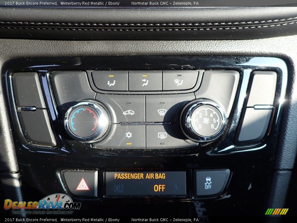 2017 Buick Encore Preferred Winterberry Red Metallic / Ebony Photo #26