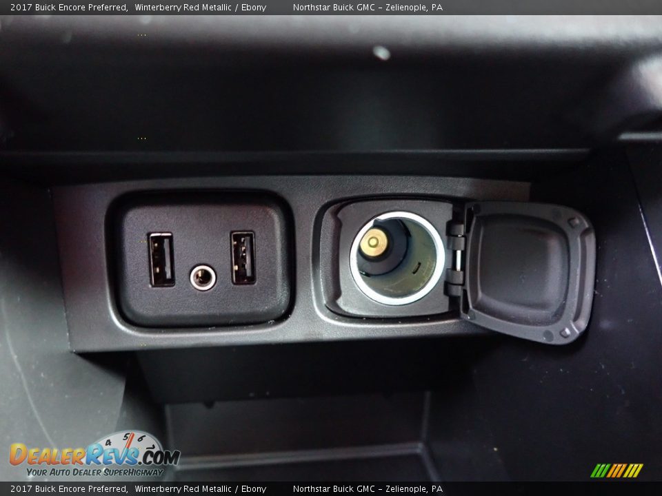 2017 Buick Encore Preferred Winterberry Red Metallic / Ebony Photo #27