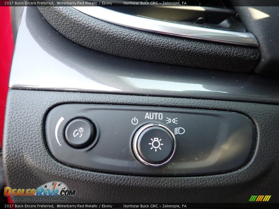 2017 Buick Encore Preferred Winterberry Red Metallic / Ebony Photo #29