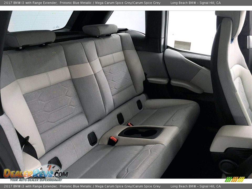 2017 BMW i3 with Range Extender Protonic Blue Metallic / Mega Carum Spice Grey/Carum Spice Grey Photo #29