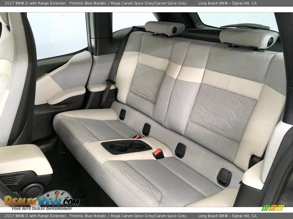 2017 BMW i3 with Range Extender Protonic Blue Metallic / Mega Carum Spice Grey/Carum Spice Grey Photo #30