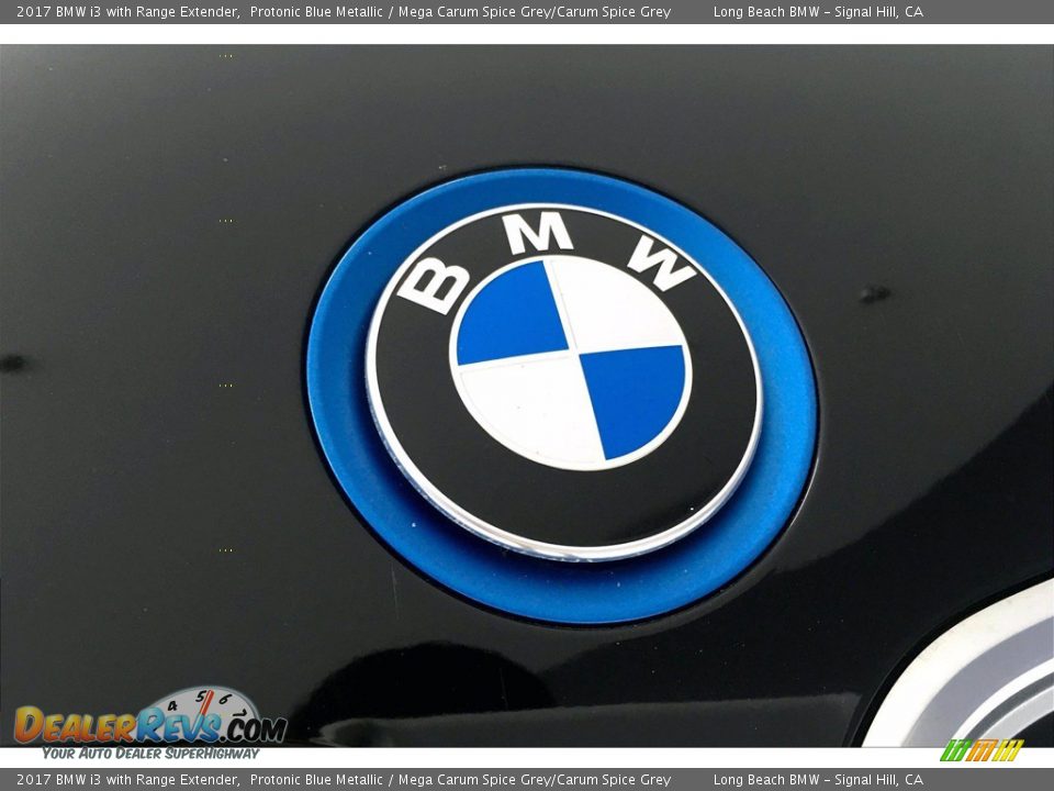 2017 BMW i3 with Range Extender Protonic Blue Metallic / Mega Carum Spice Grey/Carum Spice Grey Photo #33