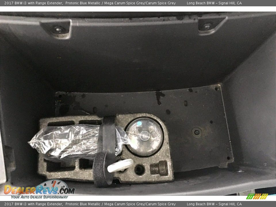 2017 BMW i3 with Range Extender Protonic Blue Metallic / Mega Carum Spice Grey/Carum Spice Grey Photo #35