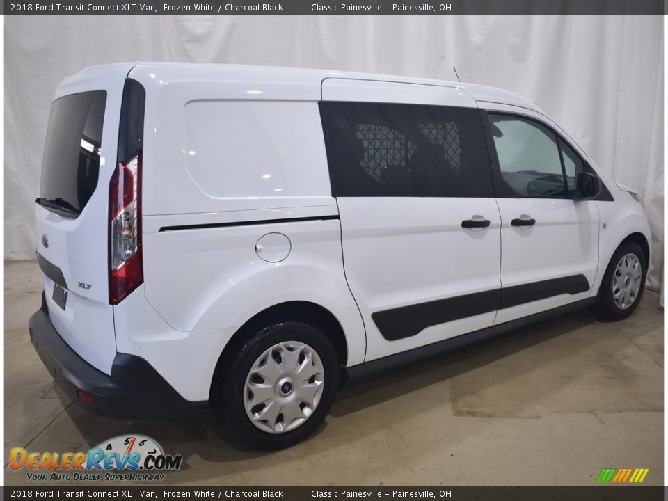 2018 Ford Transit Connect XLT Van Frozen White / Charcoal Black Photo #2