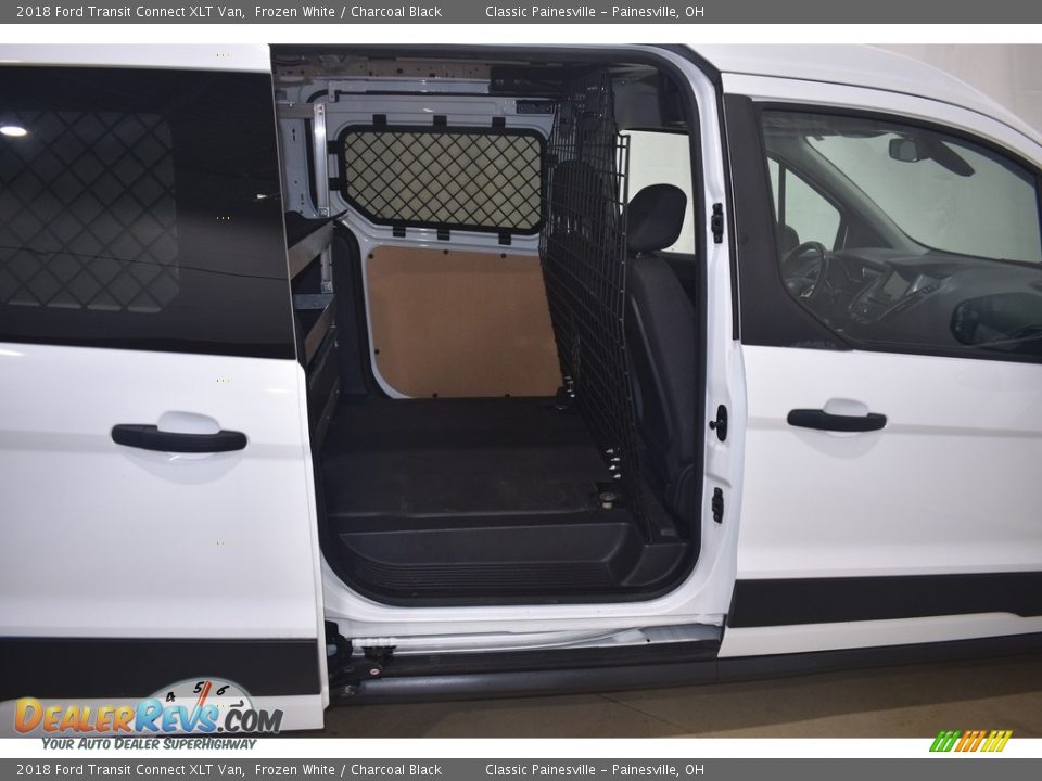 2018 Ford Transit Connect XLT Van Frozen White / Charcoal Black Photo #8