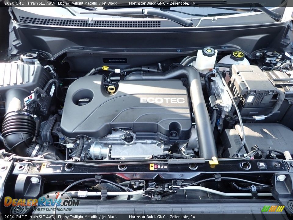 2020 GMC Terrain SLE AWD Ebony Twilight Metallic / Jet Black Photo #2