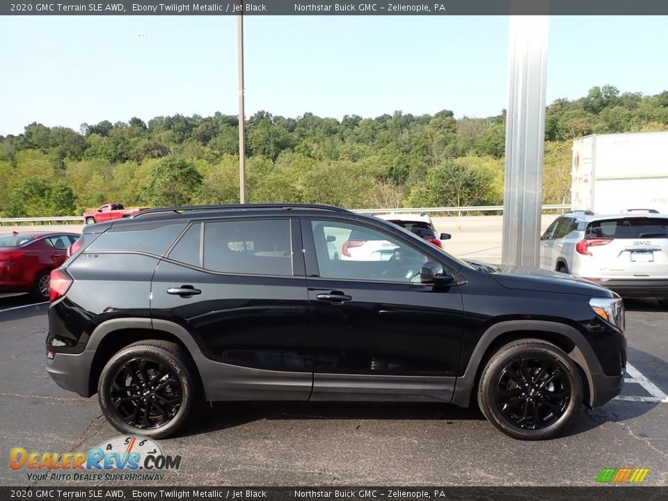 2020 GMC Terrain SLE AWD Ebony Twilight Metallic / Jet Black Photo #5