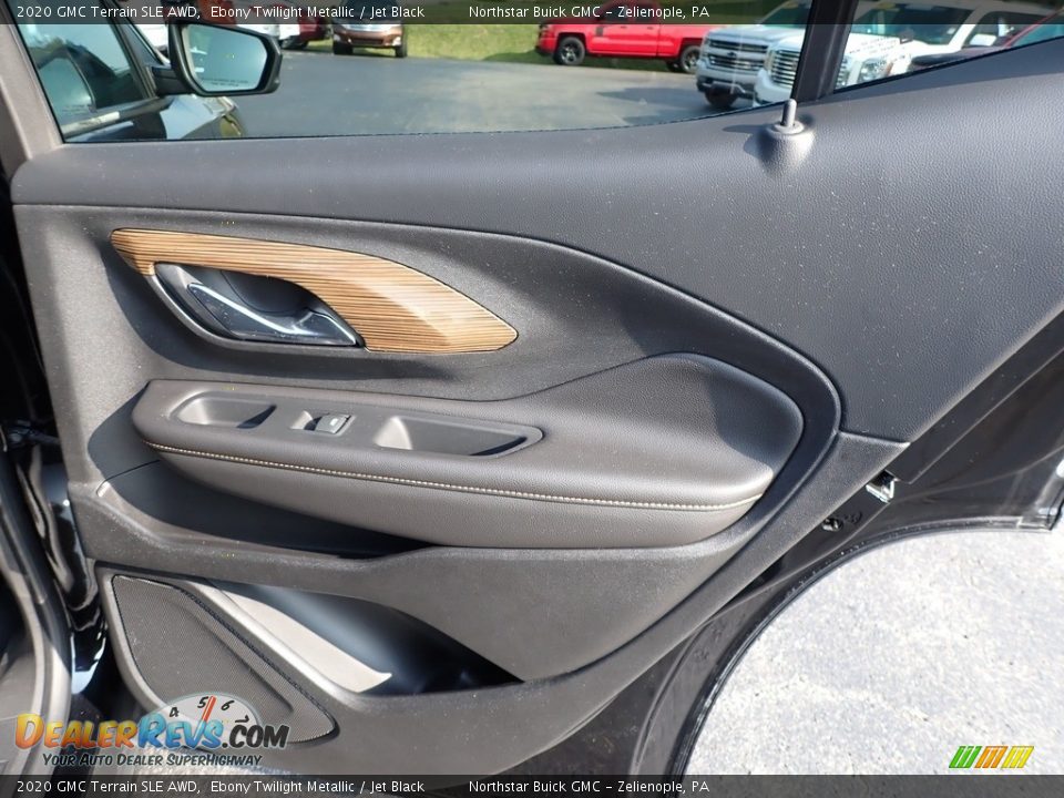 2020 GMC Terrain SLE AWD Ebony Twilight Metallic / Jet Black Photo #8